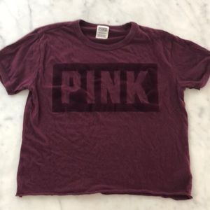 Deep Purple/Burgundy Victoria’s Secret Pink Top